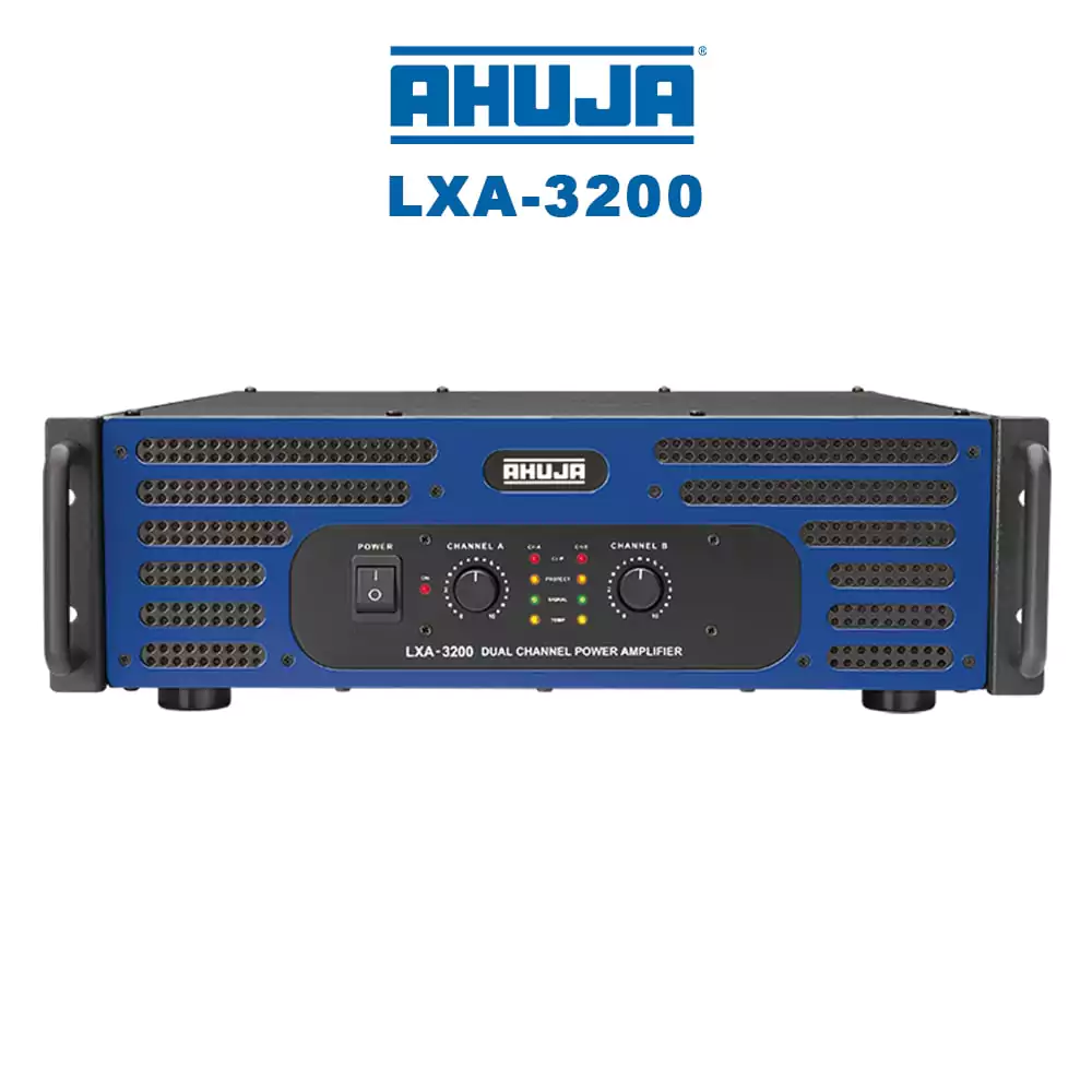 Ahuja LXA-3200 Power Amplifier (1600 + 1600 Watts)