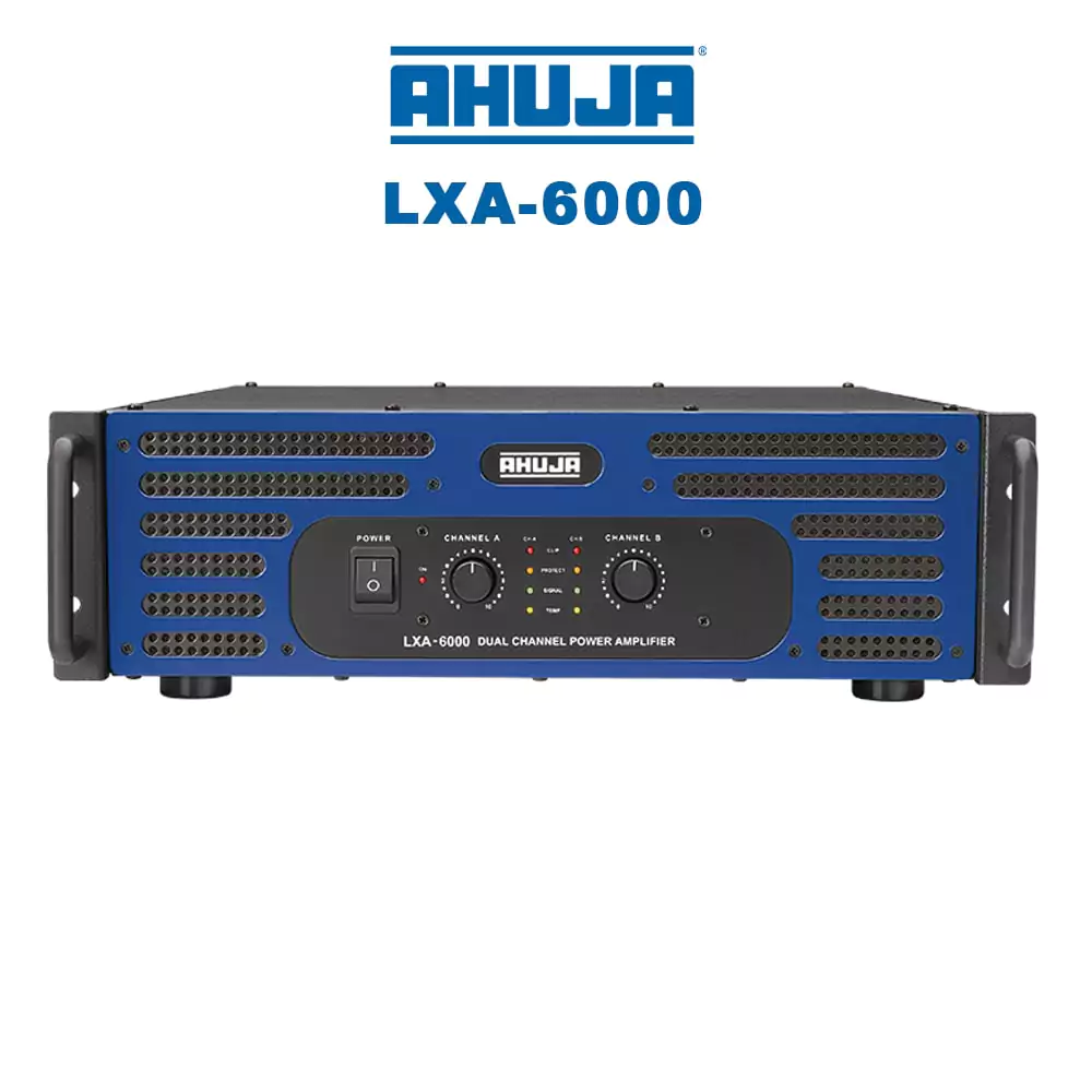 Ahuja LXA-6000 Power Amplifier (3000+3000 WATTS)